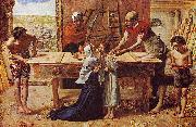 Sir John Everett Millais Christus im Hause seiner Eltern Sweden oil painting artist